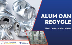 Alum Can Recycle Slash Construction Waste